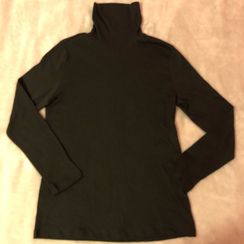 Black turtleneck